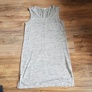 Gray tank dress